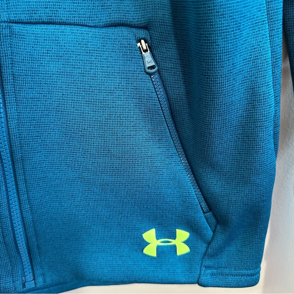 NWOT UNDER ARMOUR Cold Gear Storm Full Zip Jacket Hoodie Youth Medium YMD - Picture 4 of 11